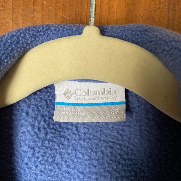 Columbia fleece zip up girls xs - Picture 2 of 4